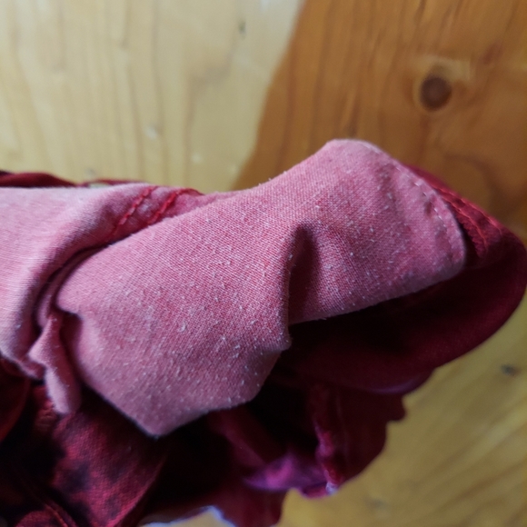 Wrangler Vintage Red Acid Wash Cotton High Rise Western Jeans - Picture 14 of 16